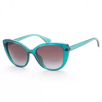 Armani Exchange AX4111SU82908 Okulary przeciwsłoneczne damskie Kwadratowe Przezroczysty szary 54mm