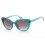 Armani Exchange AX4111SU82908 Okulary przeciwsłoneczne damskie Kwadratowe Przezroczysty szary 54mm