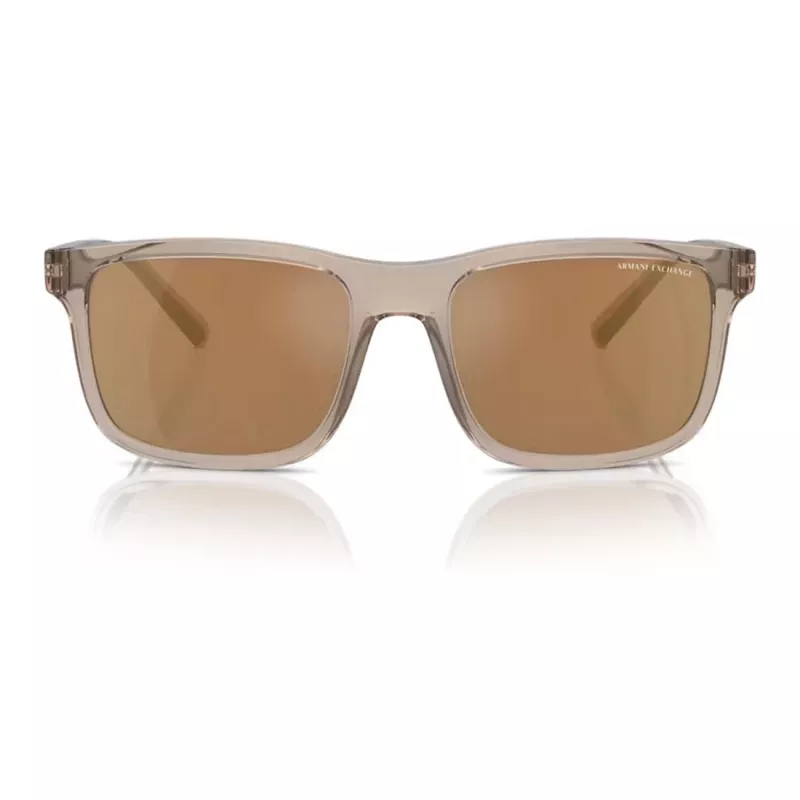 Okulary przeciwsłoneczne ARMANI EXCHANGE AX4145S83445A dla mężczyzn, matowa czerń, 57 mm