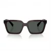 Okulary przeciwsłoneczne unisex Armani Exchange AX4147S835773, oprawka Havana, soczewki brązowe, 56 mm