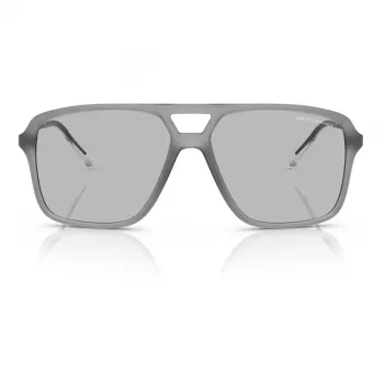 Okulary przeciwsłoneczne Armani Exchange AX4150SU83638 Męskie Kwadratowe Matowa Czerń Szary 59mm