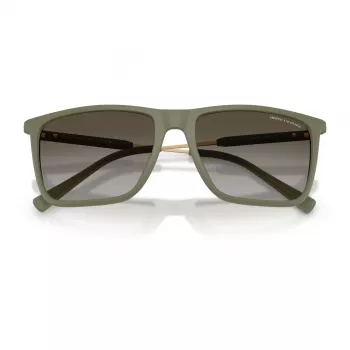 Okulary przeciwsłoneczne męskie Armani Exchange AX4160S838113 Havana Brązowy Gradient 57mm