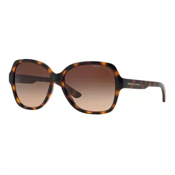 Okulary przeciwsłoneczne ARMANI EXCHANGE dla kobiet AX4029S811713 Havana Oprawka acetatowa Brązowe soczewki gradientowe 57mm