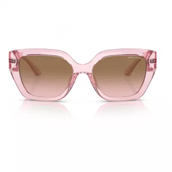 Okulary przeciwsłoneczne Armani Exchange dla kobiet AX4125SU83391, przezroczysta szara oprawka, szare gradientowe szkła, 54 mm