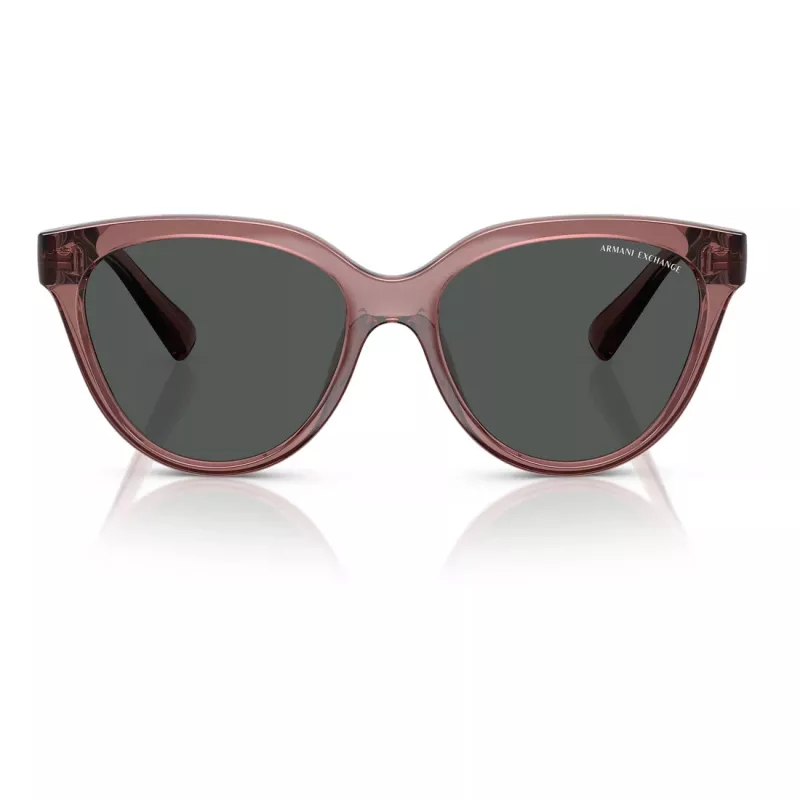 Okulary przeciwsłoneczne Armani Exchange dla kobiet AX4148SU83598 Havana Brązowe Prostokątne 56mm
