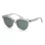 Okulary przeciwsłoneczne ARMANI EXCHANGE dla kobiet AX4148SU83607 Przezroczysta szara oprawka kwadratowa Szare szkło 56 mm