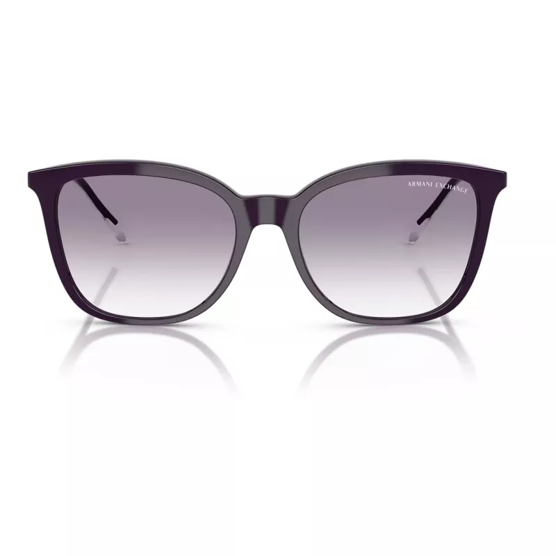 Okulary przeciwsłoneczne ARMANI EXCHANGE dla kobiet AX4151S836479 Brąz Havana Szary Gradient 55mm