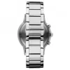 Zegarek męski Armani AR11164 chronograf 43 mm stal nierdzewna czarna tarcza
