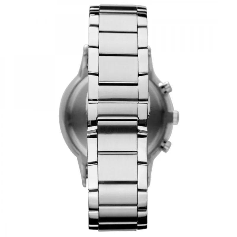 Zegarek męski Armani AR11164 chronograf 43 mm stal nierdzewna czarna tarcza