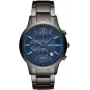 Zegarek męski Armani AR11215 Chronograph ze stali szlachetnej, 43 mm, czarna tarcza