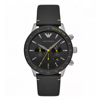 Zegarek męski Armani AR11325 Luigi Chronograf Kwarcowy 44 mm Stal nierdzewna Niebieska tarcza