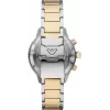 Zegarek męski Armani AR11361 42mm Stal nierdzewna Mesh Czarna tarcza Chronograf