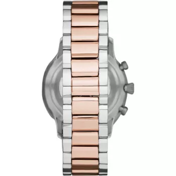 Zegarek męski Armani Luigi kwarcowy AR11209 43mm stal nierdzewna czarna tarcza