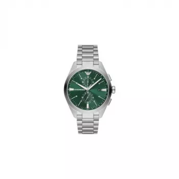 Armani Męski zegarek kwarcowy Luigi AR11480 40mm Niebieska tarcza Siatka ze stali nierdzewnej