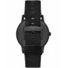 Zegarek męski Armani AR11274 43mm niebieska tarcza niebieski pasek skórzany