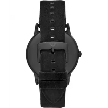 Zegarek męski Armani AR11274 43mm niebieska tarcza niebieski pasek skórzany