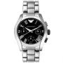 ARMANI Women's AR0674 Quartz Analog Watch 35mm Stainless Steel Silver