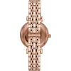 Zegarek damski ARMANI AR11244 Gianni T-Bar Kwarcowy Analogowy 32mm Różowo-złoty Stal nierdzewna