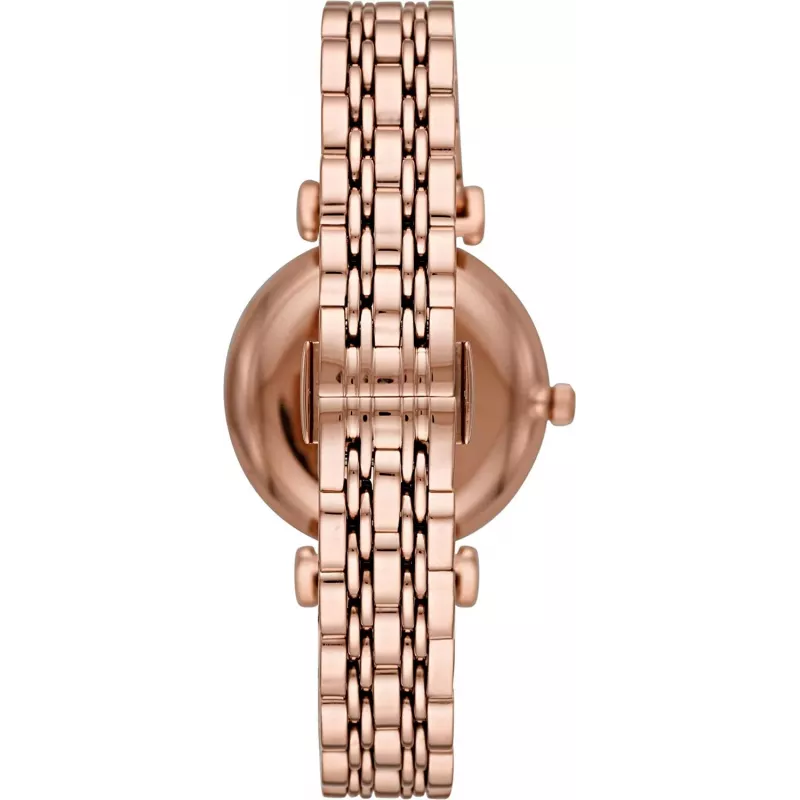 Zegarek damski ARMANI AR11244 Gianni T-Bar Kwarcowy Analogowy 32mm Różowo-złoty Stal nierdzewna