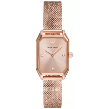 Zegarek damski ARMANI AR11347 Quartz Stainless Steel 24mm z cyferblatem z masy perłowej