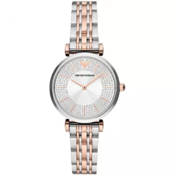 Zegarek ARMANI AR11537 Damski 32mm Stal Nierdzewna Srebrna Tarcza