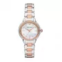 Zegarek ARMANI AR11569 Gianni T-Bar Kwarcowy 32mm Srebrny Stal Nierdzewna
