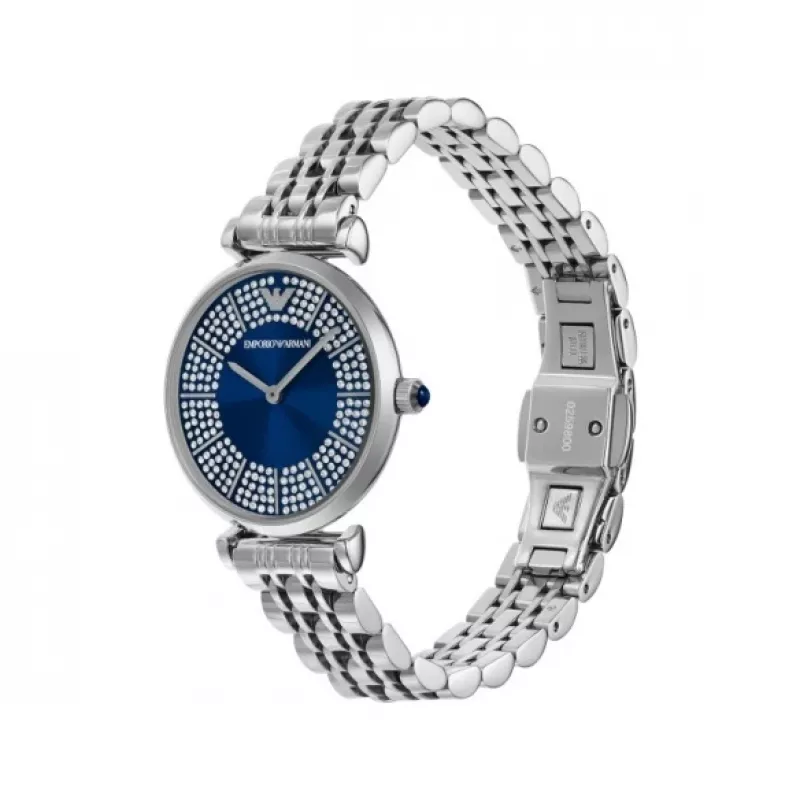 Zegarek Armani Damski AR11627 Kwarcowy Analogowy 32mm Stal Nierdzewna Srebrny