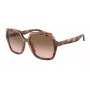 Okulary przeciwsłoneczne damskie Armani AR8193U – oprawka z acetylanu w kolorze Havana z brązowymi soczewkami gradientowymi (55/17/140 mm)