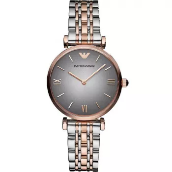 Zegarek damski ARMANI AR1725 Gianni T-Bar 32mm Stal nierdzewna Srebrny