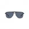 ARNETTE AN3082-733-55 Okulary przeciwsłoneczne męskie prostokątne matowa czerń szary 57mm