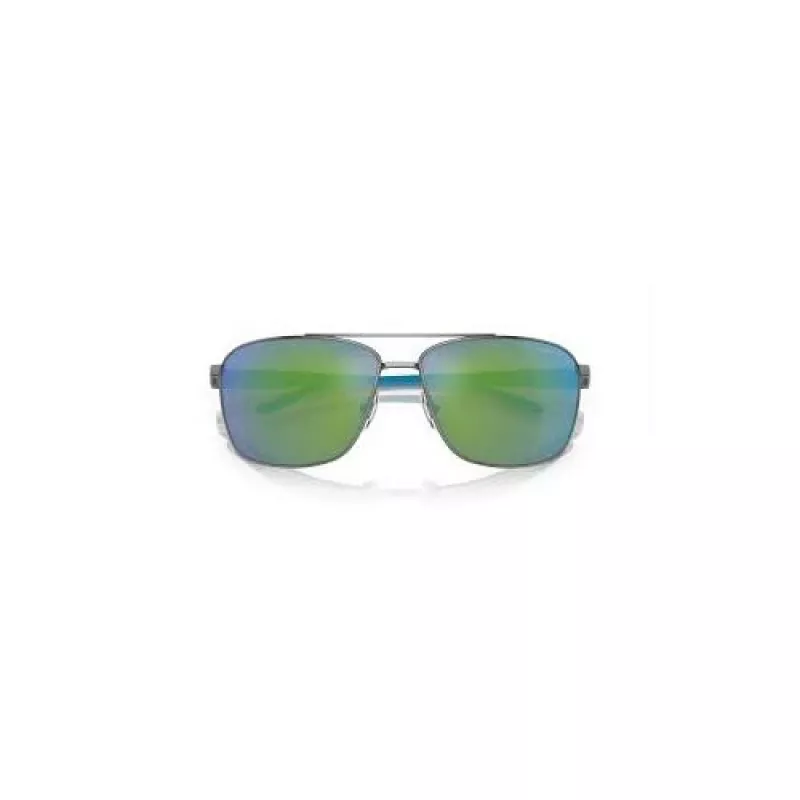 ARNETTE AN3089-745-8N Męskie okulary przeciwsłoneczne prostokątne matowa czerń ciemny szary 65mm