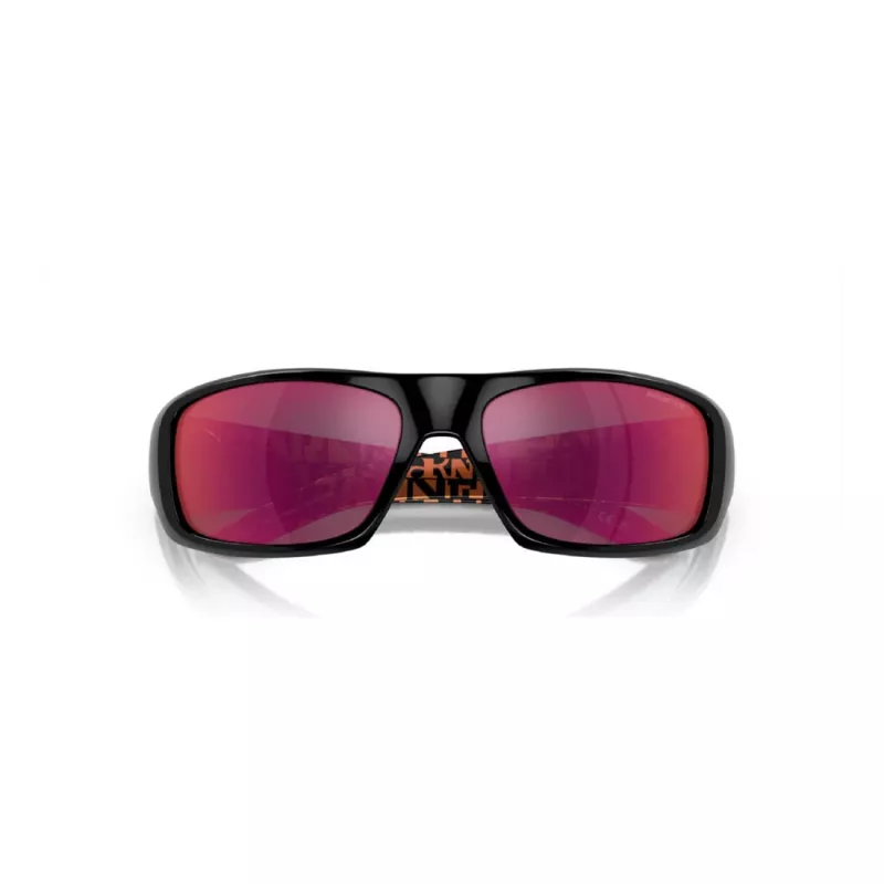 Okulary przeciwsłoneczne Arnette AN4182-29166Q męskie, polaryzowane, prostokątne, matowa czerń, ciemnoszare lustrzane srebro