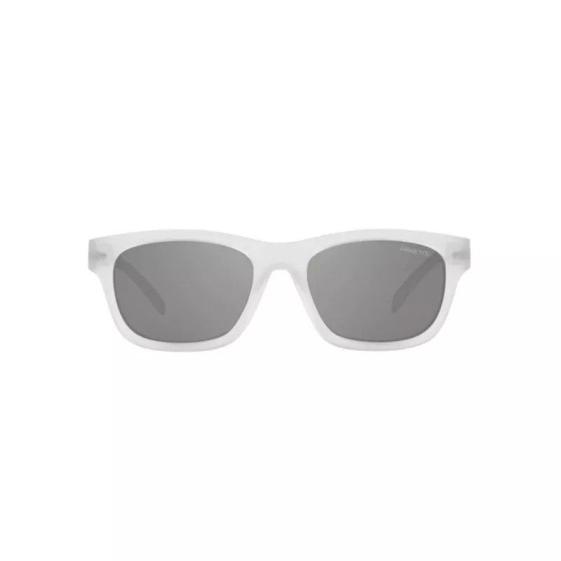 ARNETTE AN4284-27616G Męskie okulary przeciwsłoneczne prostokątne matowa czerń szare lustro 54/18/145 mm