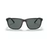 Arnette AN4288 275/88 Okulary przeciwsłoneczne prostokątne, oprawka matowa przezroczysta szara, soczewki lustrzane szare, 58-18-145 mm