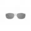 ARNETTE AN4290-27556G Okulary przeciwsłoneczne męskie Matowa czarna oprawka Szare soczewki lustrzane 63mm