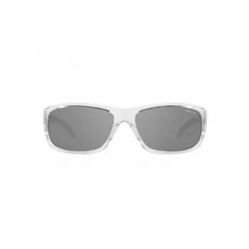 ARNETTE AN4290-27556G Okulary przeciwsłoneczne męskie Matowa czarna oprawka Szare soczewki lustrzane 63mm