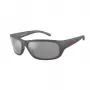 ARNETTE AN4290-28706G Męskie okulary przeciwsłoneczne prostokątne matowa czerń szary