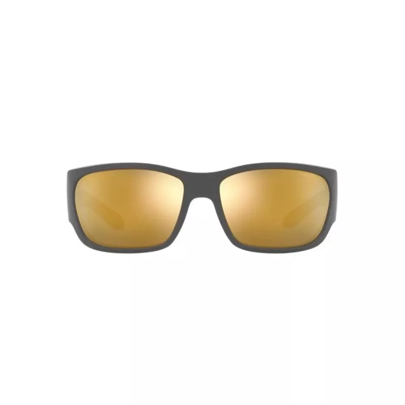 ARNETTE AN4324-28775A Okulary przeciwsłoneczne unisex, matowa czarna oprawka, szare soczewki, 61 mm