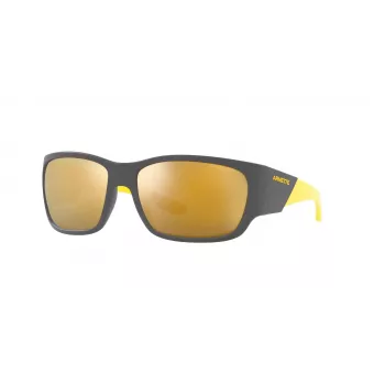 ARNETTE AN4324-28775A Okulary przeciwsłoneczne unisex, matowa czarna oprawka, szare soczewki, 61 mm