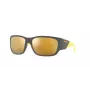 ARNETTE AN4324-28775A Okulary przeciwsłoneczne unisex, matowa czarna oprawka, szare soczewki, 61 mm