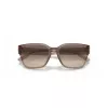 Okulary przeciwsłoneczne Arnette AN4325-290613 dla mężczyzn, matowa czerń, ciemnoszary, 53 mm
