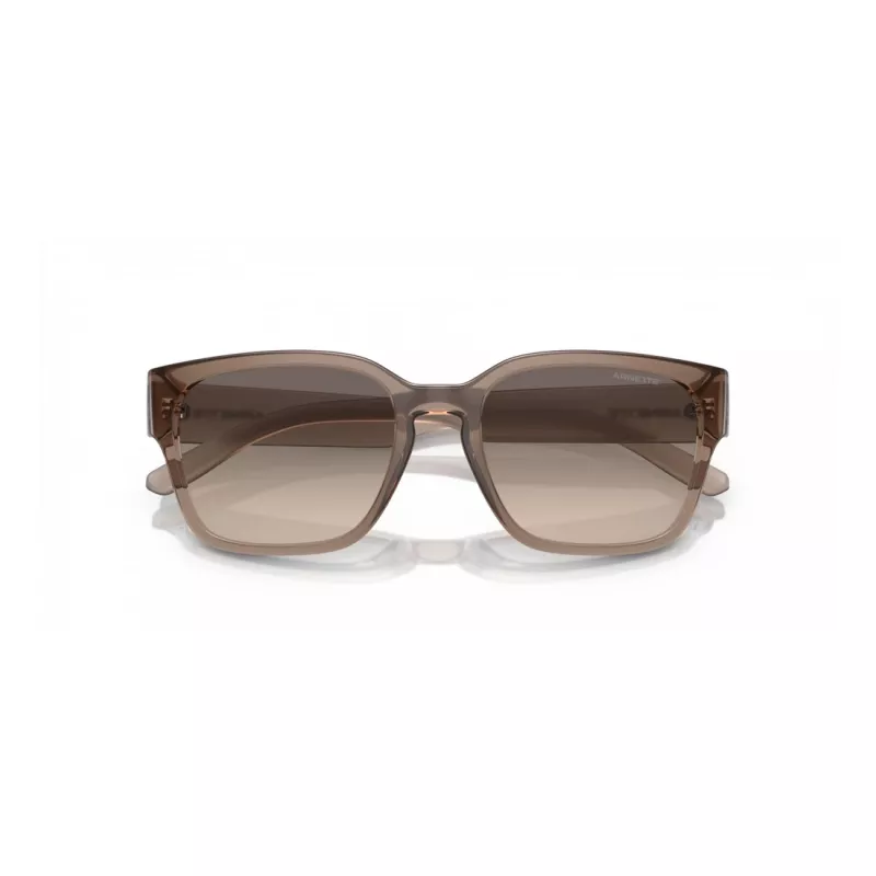 Okulary przeciwsłoneczne Arnette AN4325-290613 dla mężczyzn, matowa czerń, ciemnoszary, 53 mm