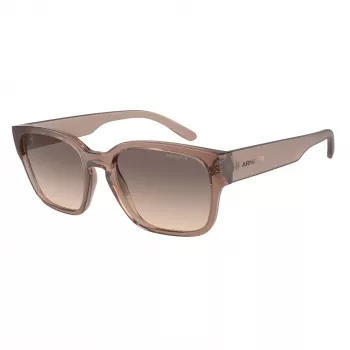 Okulary przeciwsłoneczne Arnette AN4325-290613 dla mężczyzn, matowa czerń, ciemnoszary, 53 mm