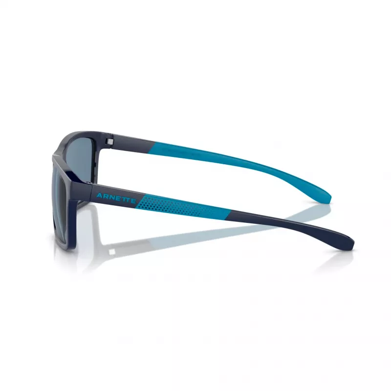 Okulary przeciwsłoneczne ARNETTE AN4328U27622V dla mężczyzn, matowa czerń, ciemnoszare lustrzane srebro, 58 mm