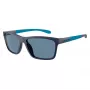 Okulary przeciwsłoneczne ARNETTE AN4328U27622V dla mężczyzn, matowa czerń, ciemnoszare lustrzane srebro, 58 mm