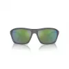 ARNETTE AN4329-28538N Okulary przeciwsłoneczne unisex, prostokątne, oprawka matowa czarna, soczewki ciemnoszare, 63/17/130 mm
