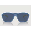 ARNETTE AN4329-290280 Męskie prostokątne okulary przeciwsłoneczne z polaryzacją, matowa czerń/szary, 63 mm