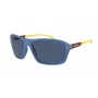 ARNETTE AN4329-290280 Męskie prostokątne okulary przeciwsłoneczne z polaryzacją, matowa czerń/szary, 63 mm