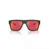 ARNETTE AN4330-27536Q Okulary przeciwsłoneczne prostokątne Matte Black Dark Grey Mirror Silver 63mm