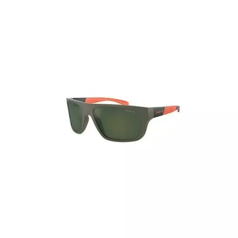 ARNETTE AN4330-28546R Męskie okulary przeciwsłoneczne z polaryzacją, matowa czerń, szare szkła, 63 mm
